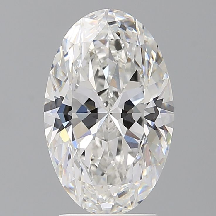 3.05 ct. oval Lab Grown Diamond front image