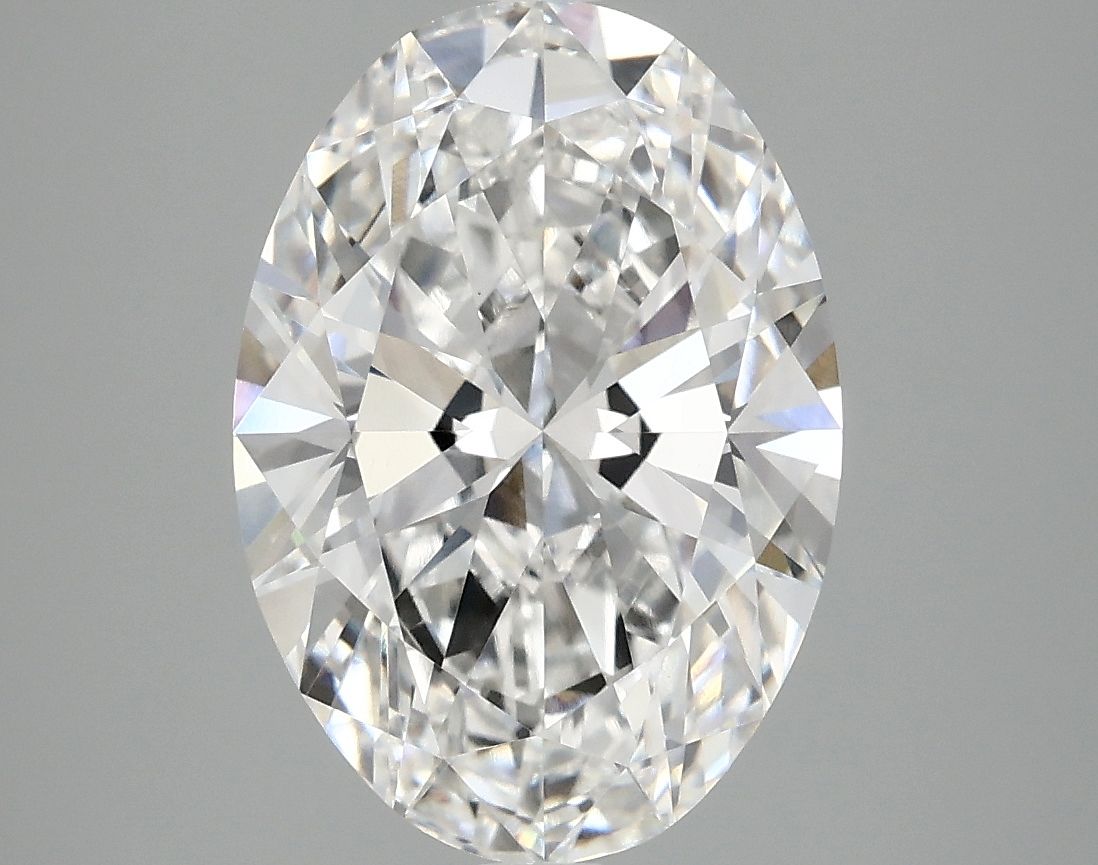 3.87 ct. oval Lab Grown Diamond front image