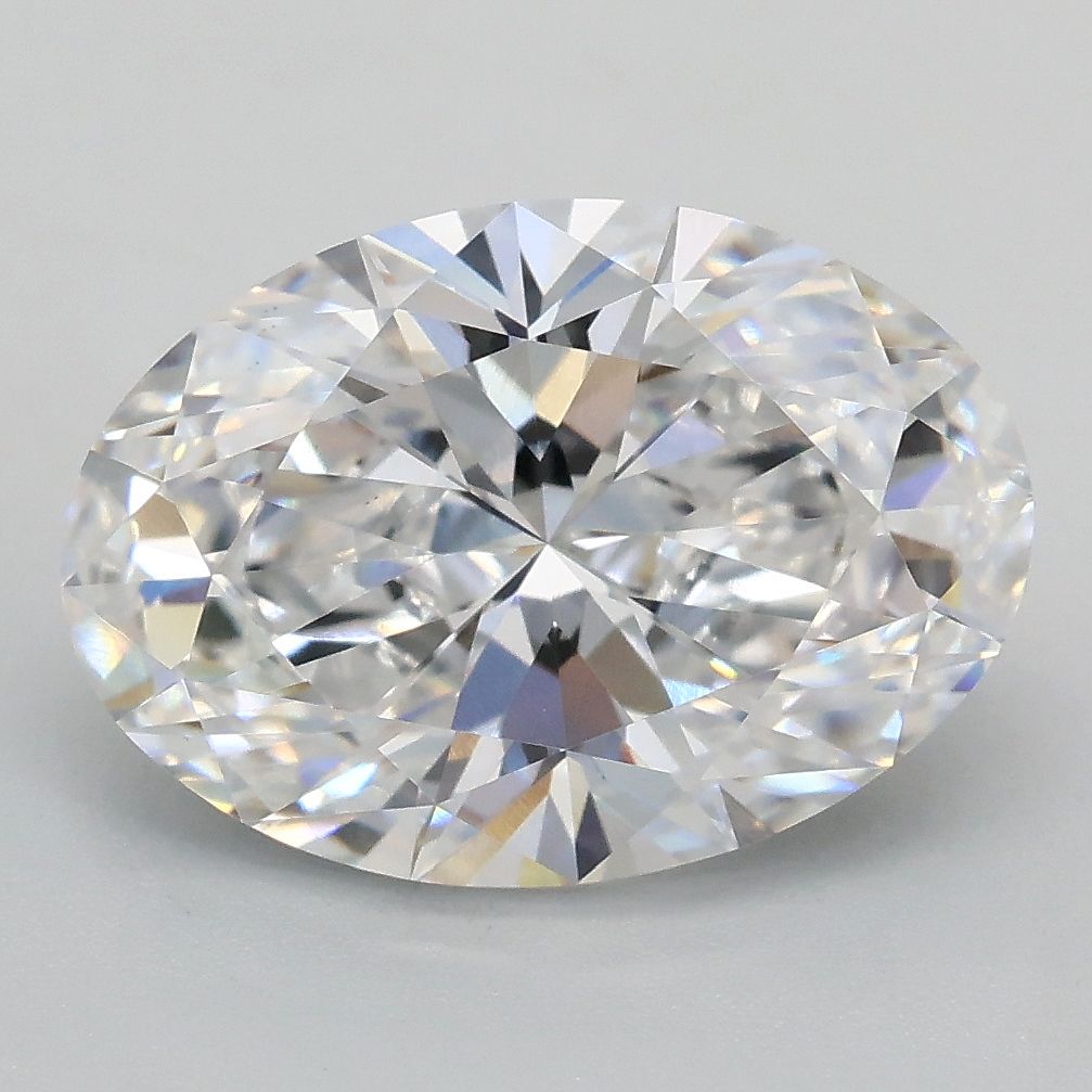 3.09 ct. oval Lab Grown Diamond front image