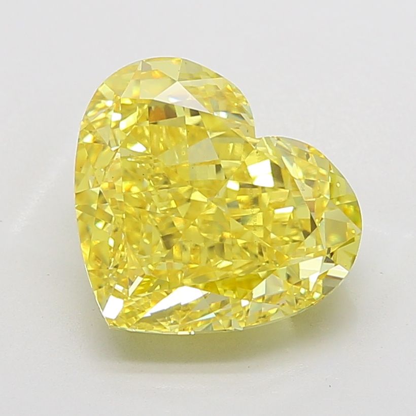 8.53 ct. heart Lab Grown Diamond front image
