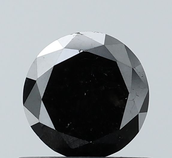 0.82 Carat Round Diamond Black VS1