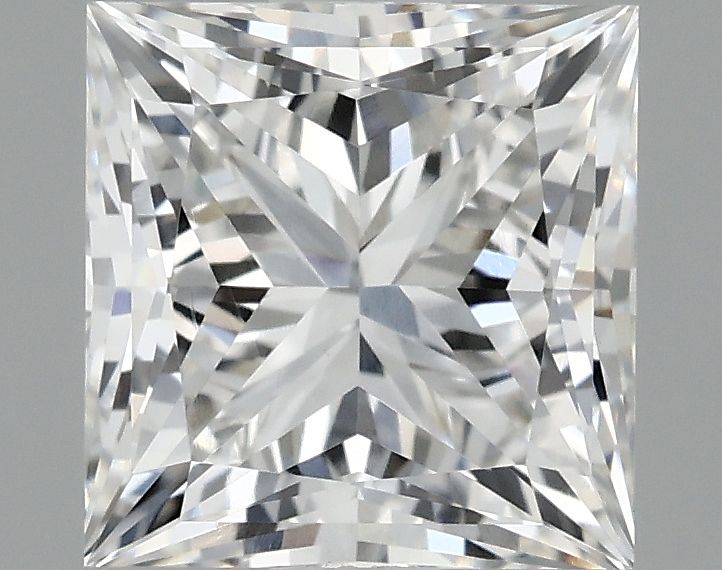 1.56 ct. princess Lab Grown Diamond front image