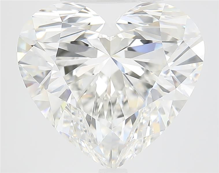 8.09 ct. heart Lab Grown Diamond front image
