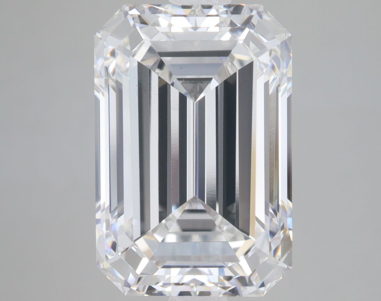 6.05 ct. emerald Lab Grown Diamond front image