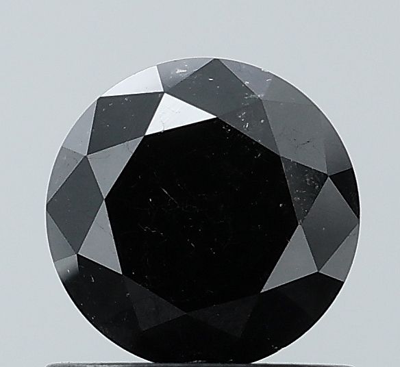 0.84 Carat Round Diamond Black VS1
