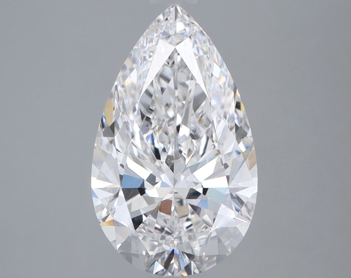 3.02 ct. pear Lab Grown Diamond front image