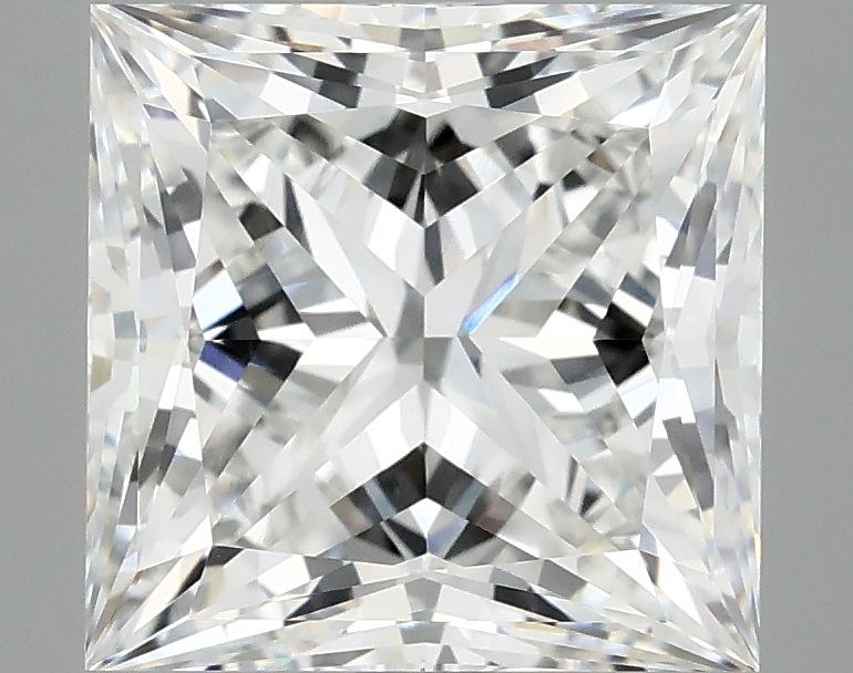 4.10 ct. princess Lab Grown Diamond front image