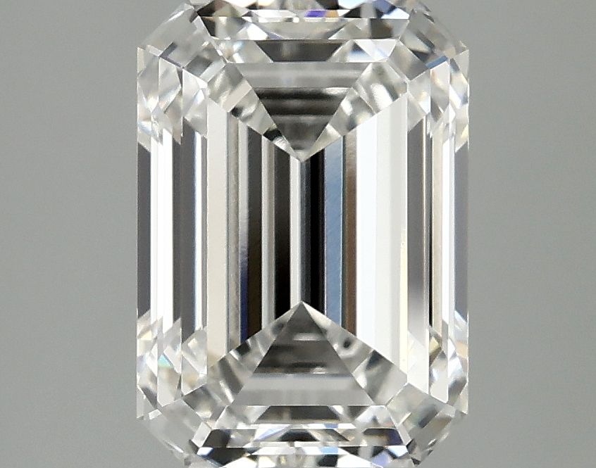 3.24 ct. emerald Lab Grown Diamond front image