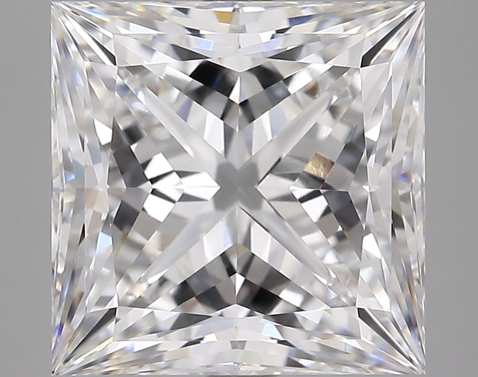 5.09 ct. princess Lab Grown Diamond front image