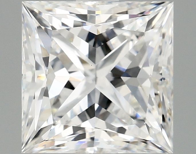 2.05 ct. princess Lab Grown Diamond front image