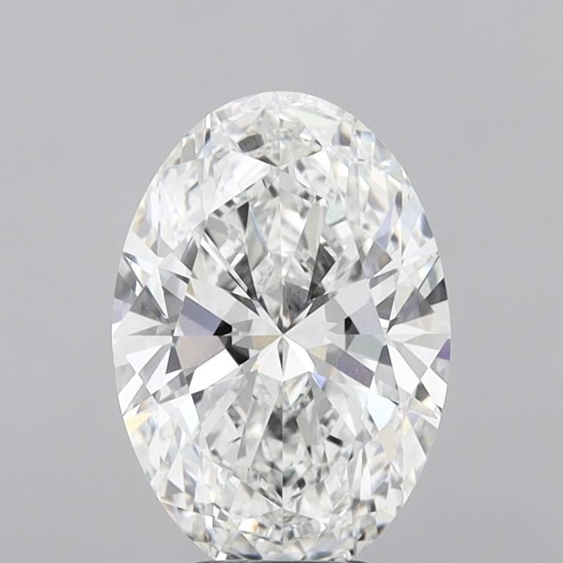 5.10 ct. oval Lab Grown Diamond front image