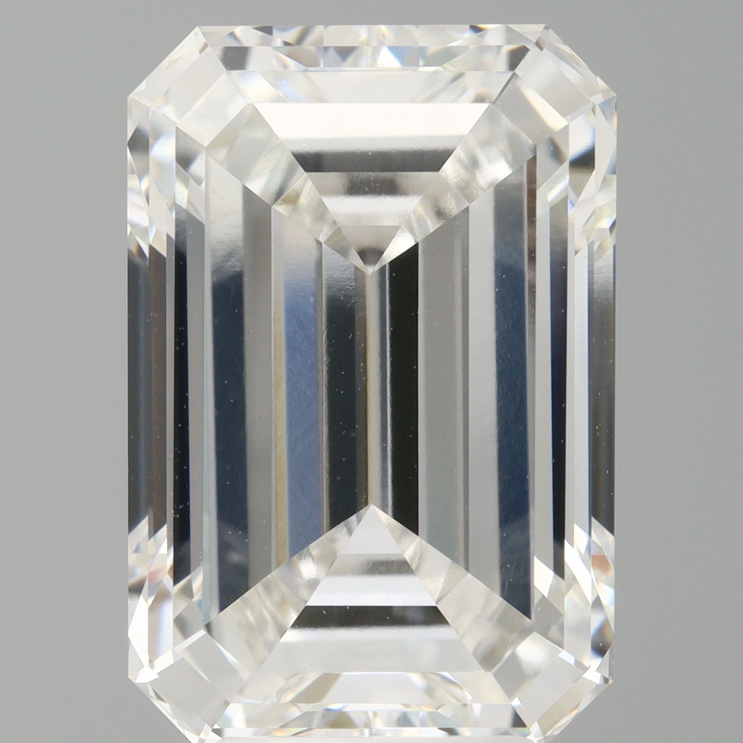 6.01 ct. emerald Lab Grown Diamond front image