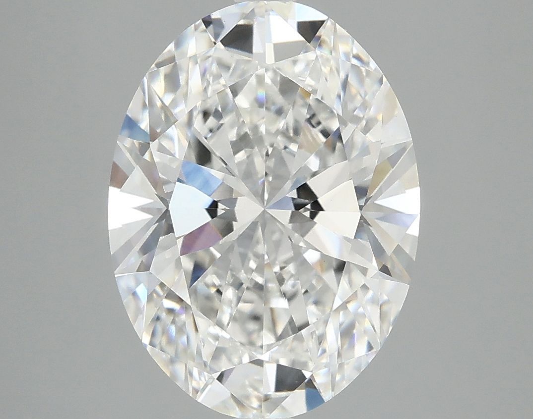 4.06 ct. oval Lab Grown Diamond front image