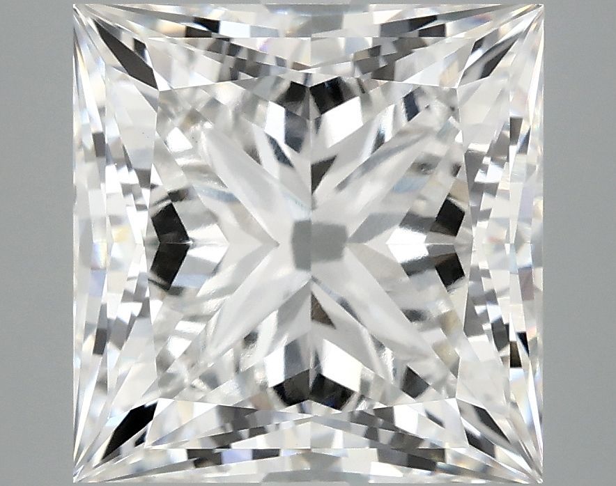 6.13 ct. princess Lab Grown Diamond front image