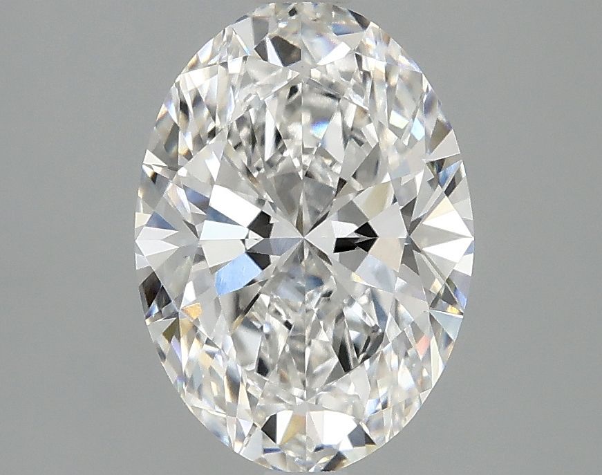 2.10 ct. oval Lab Grown Diamond front image