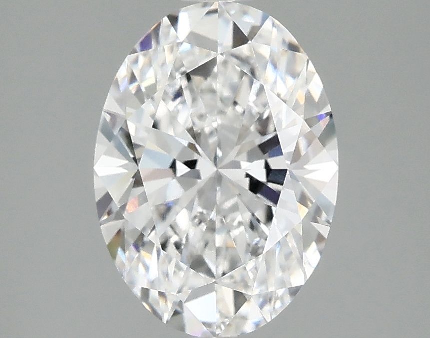 2.10 ct. oval Lab Grown Diamond front image