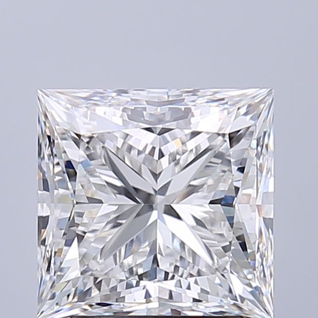 2.71 ct. princess Lab Grown Diamond front image