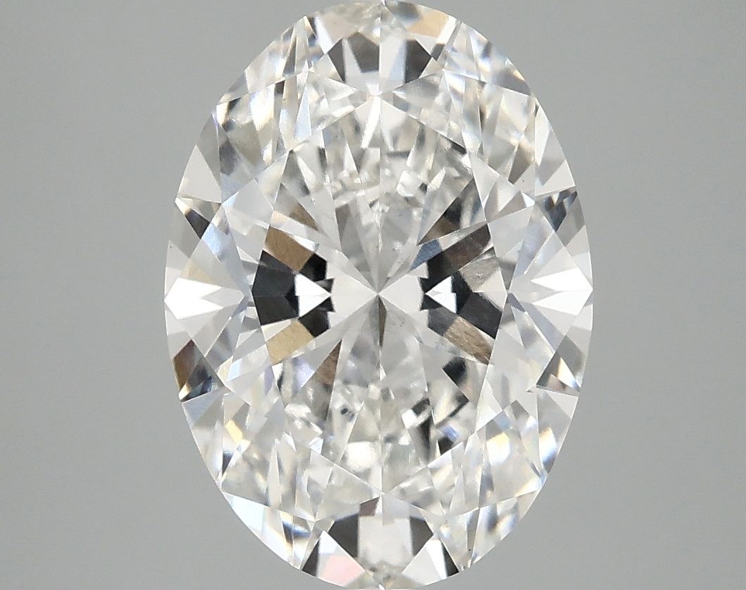 4.08 ct. oval Lab Grown Diamond front image
