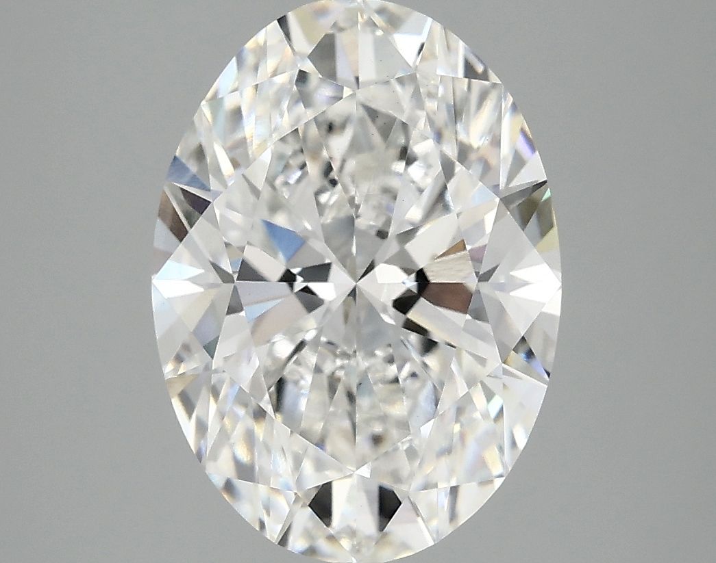 3.90 ct. oval Lab Grown Diamond front image