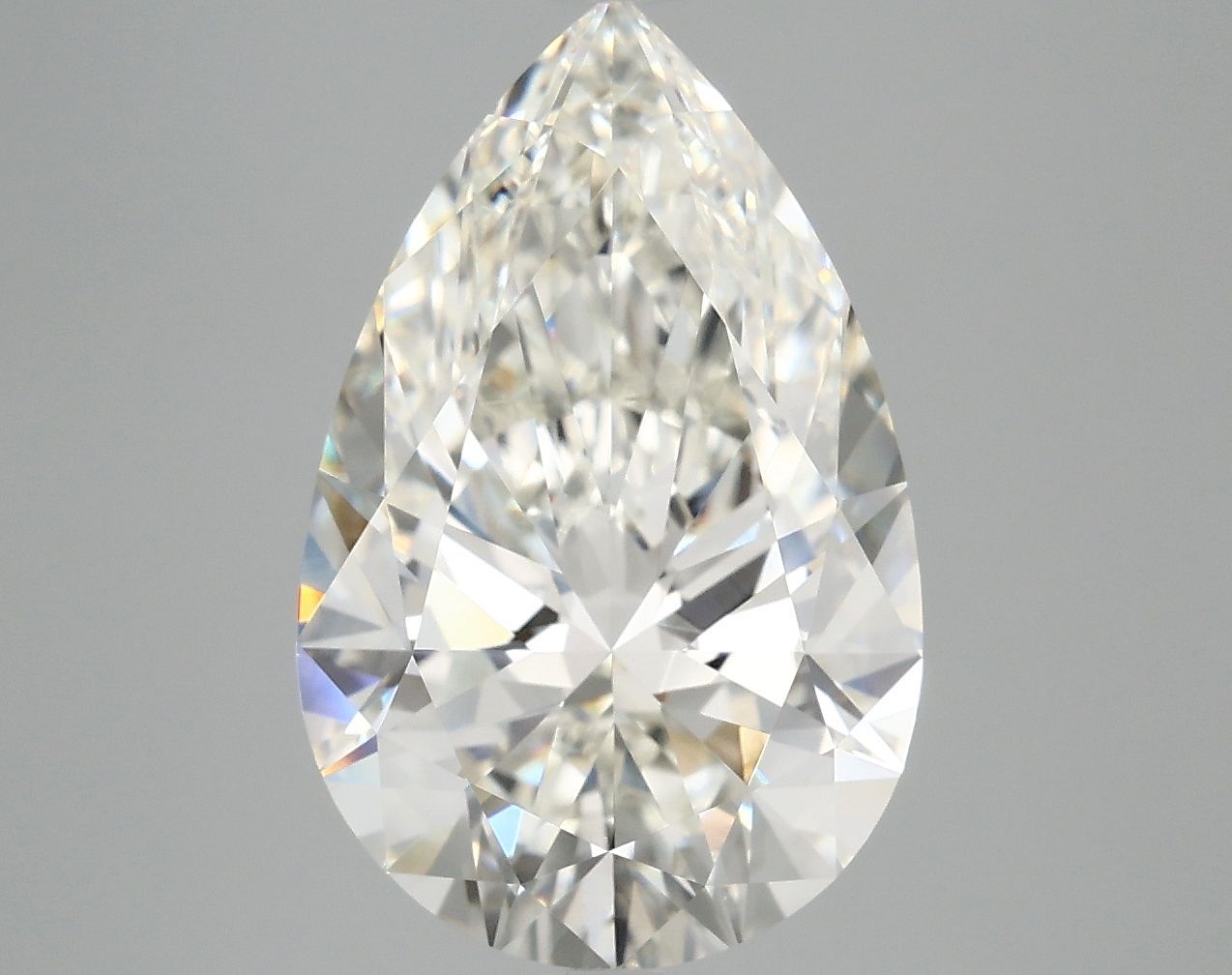 5.06 ct. pear Lab Grown Diamond front image