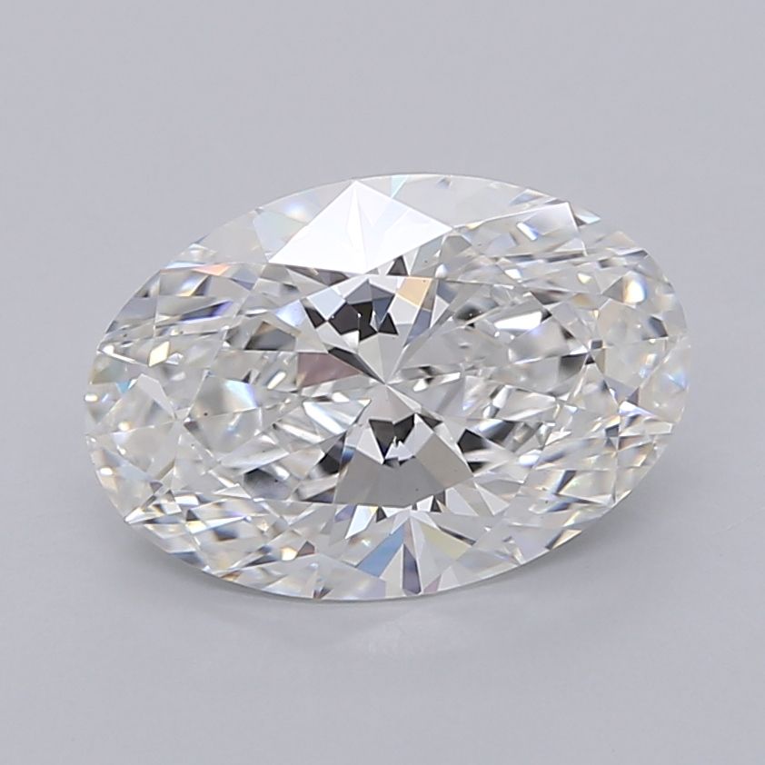 3.03 ct. oval Lab Grown Diamond front image