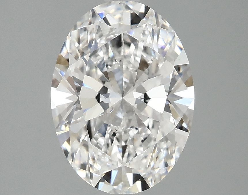 2.10 ct. oval Lab Grown Diamond front image