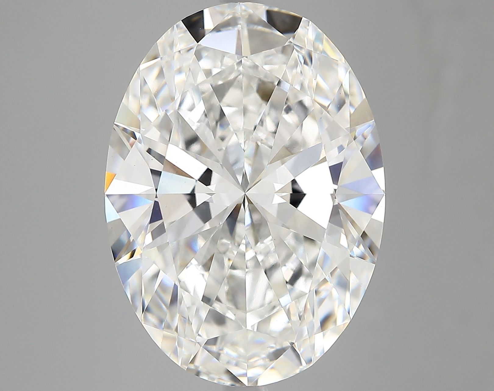 9.09 ct. oval Lab Grown Diamond front image