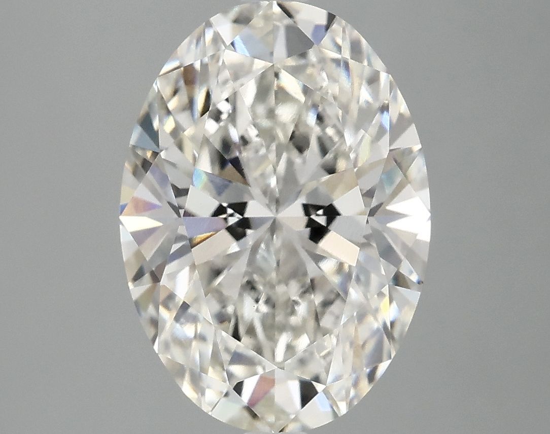 4.05 ct. oval Lab Grown Diamond front image