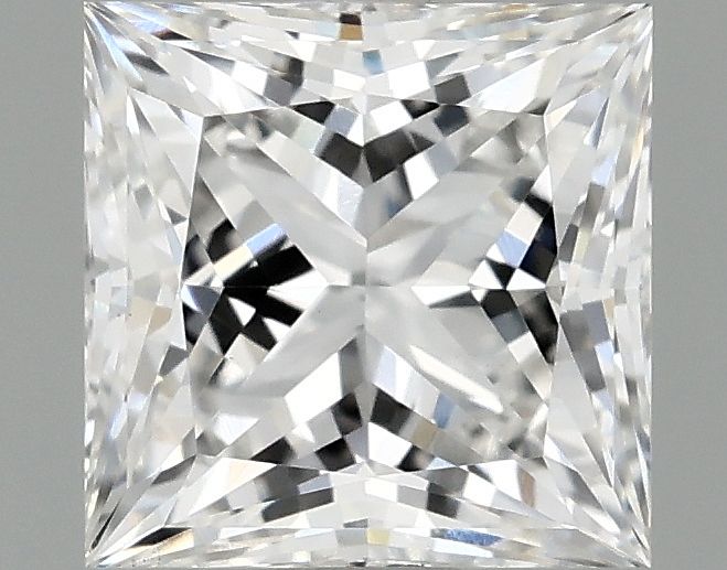 1.1 ct lab-grown Princess Diamond