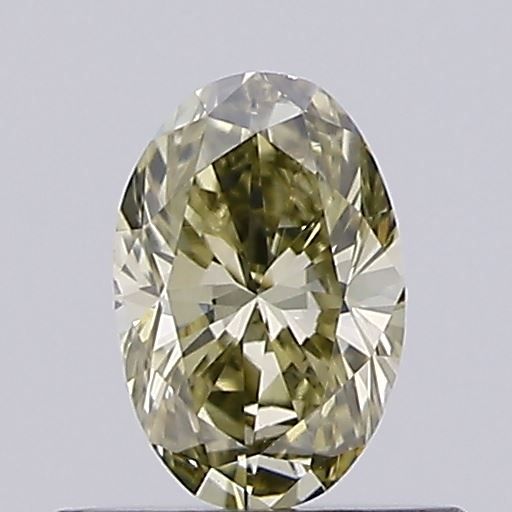 0.41ct Oval GREEN VS1