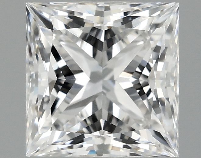 1.1 ct lab-grown Princess Diamond