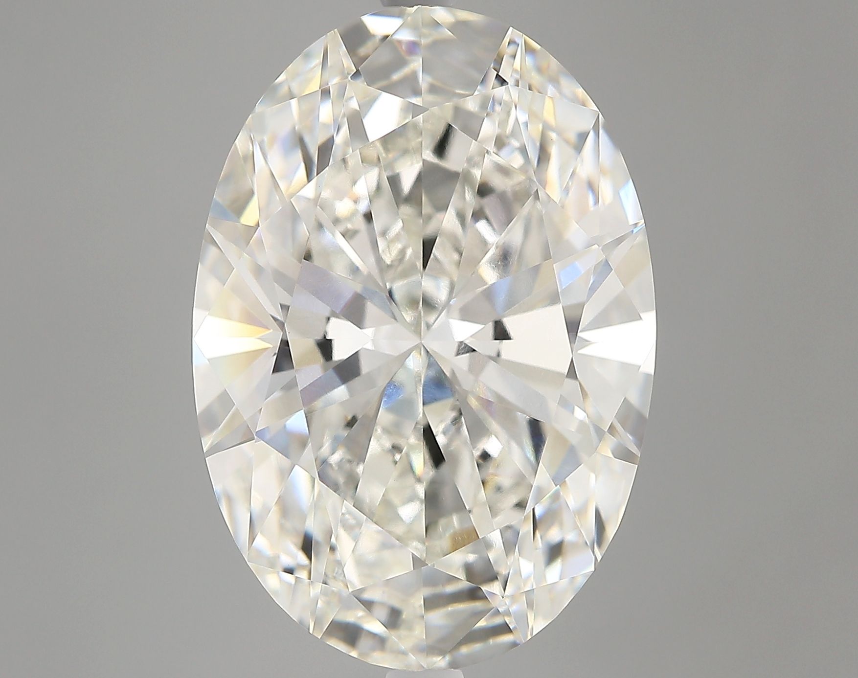 10.02 ct. oval Lab Grown Diamond front image