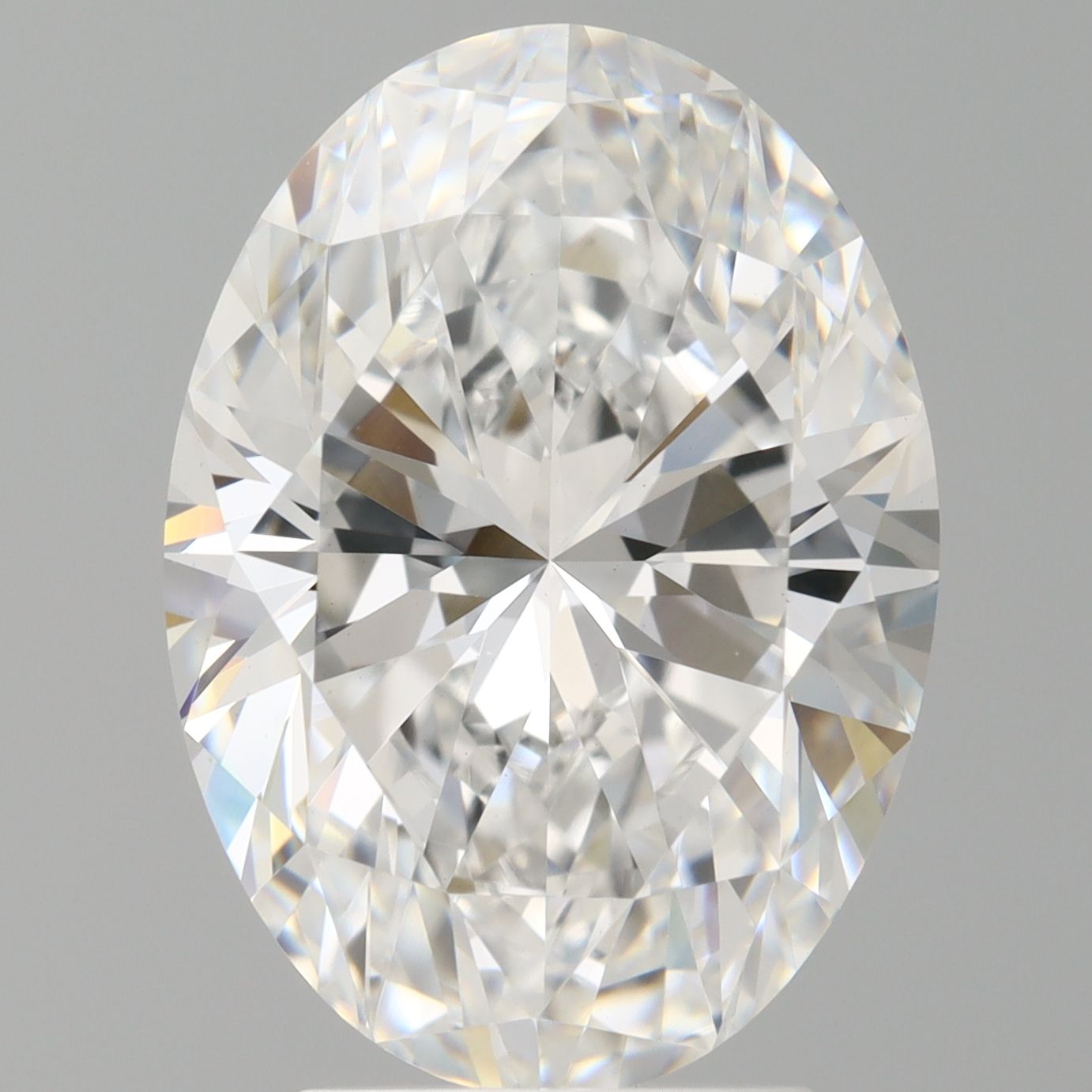 4.04 ct. oval Lab Grown Diamond front image