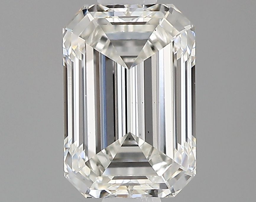 0.80 ct. emerald Lab Grown Diamond front image