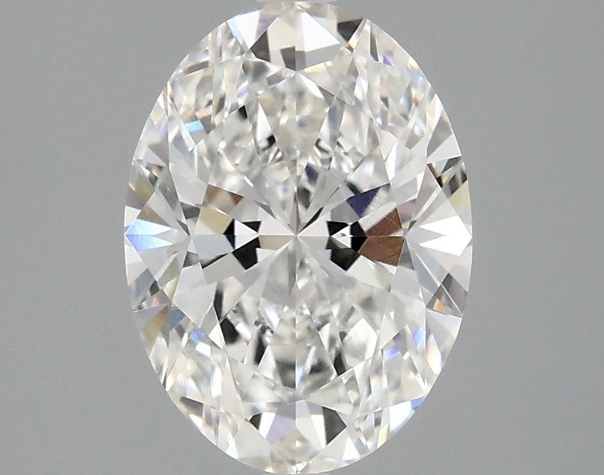 2.10 ct. oval Lab Grown Diamond front image