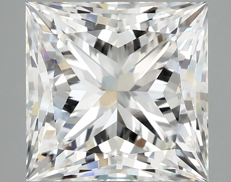 4.91 ct. princess Lab Grown Diamond front image