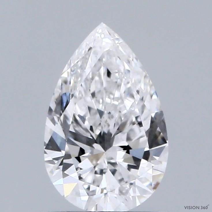 0.78 ct lab-grown Pear Diamond