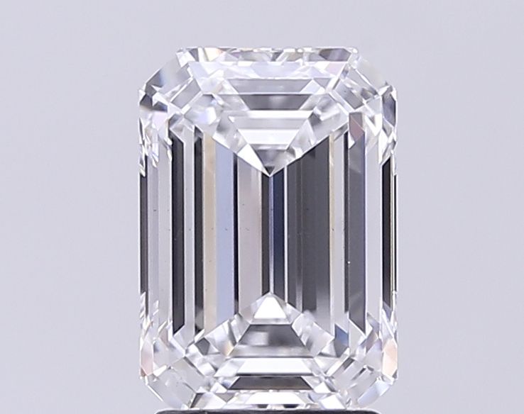 3.04 ct. emerald Lab Grown Diamond front image