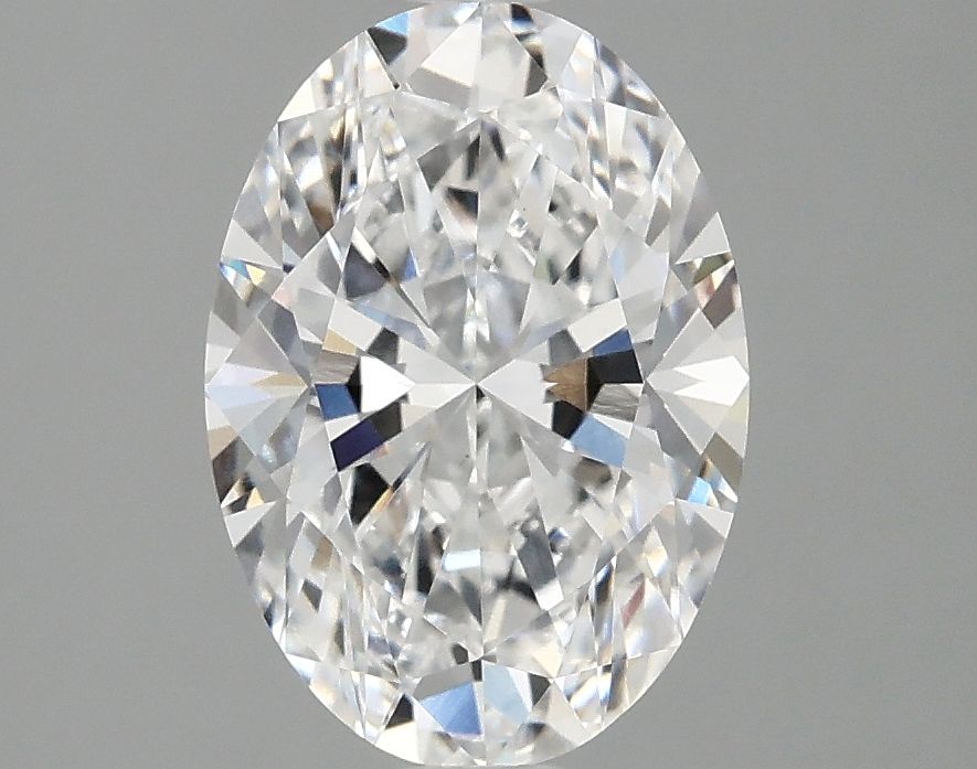 2.08 ct. oval Lab Grown Diamond front image