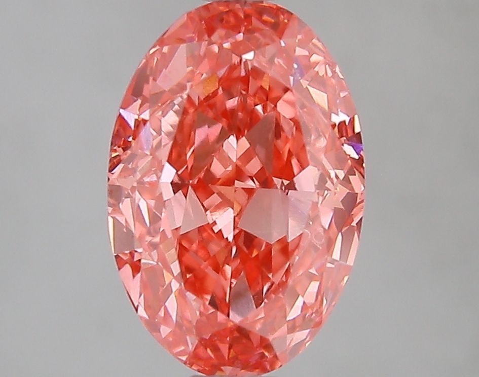 3.05 ct. oval Lab Grown Diamond front image