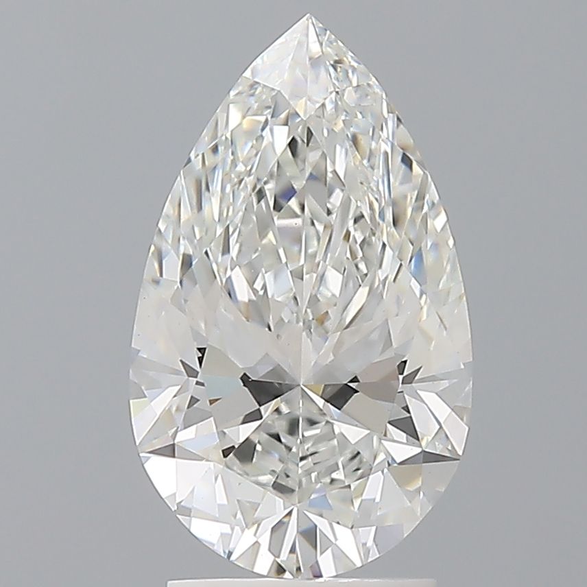 2.57 ct. pear Lab Grown Diamond front image