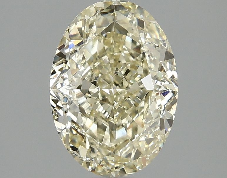 2.06 ct. oval Lab Grown Diamond front image