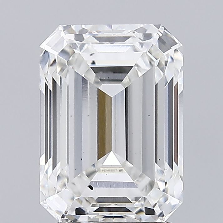 3.01 ct. emerald Lab Grown Diamond front image