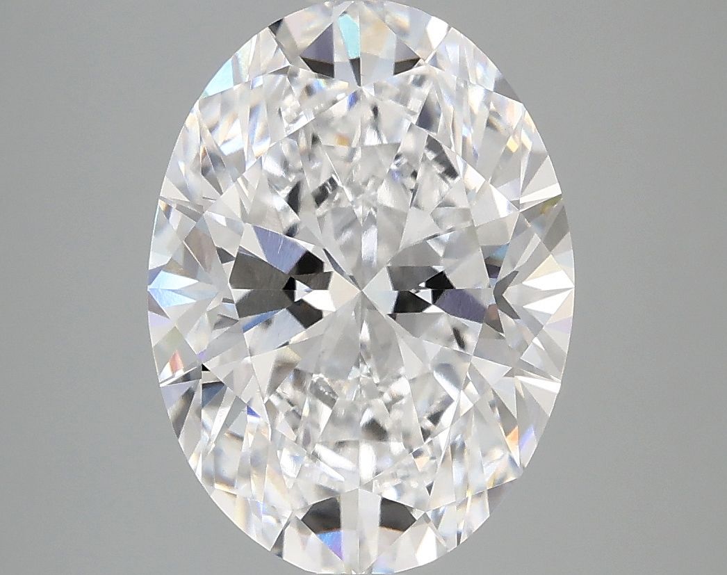 3.88 ct. oval Lab Grown Diamond front image