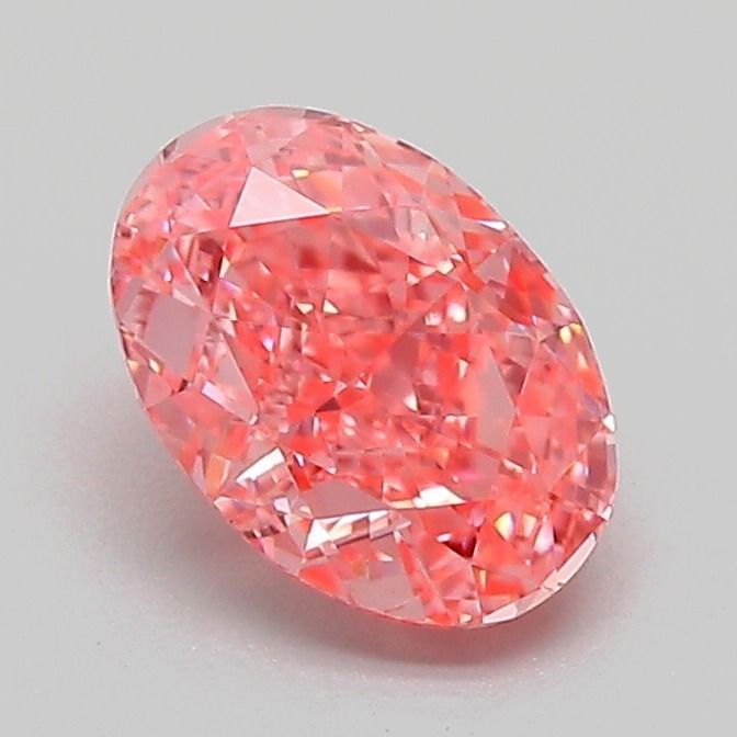 1.10 ct. oval Lab Grown Diamond front image