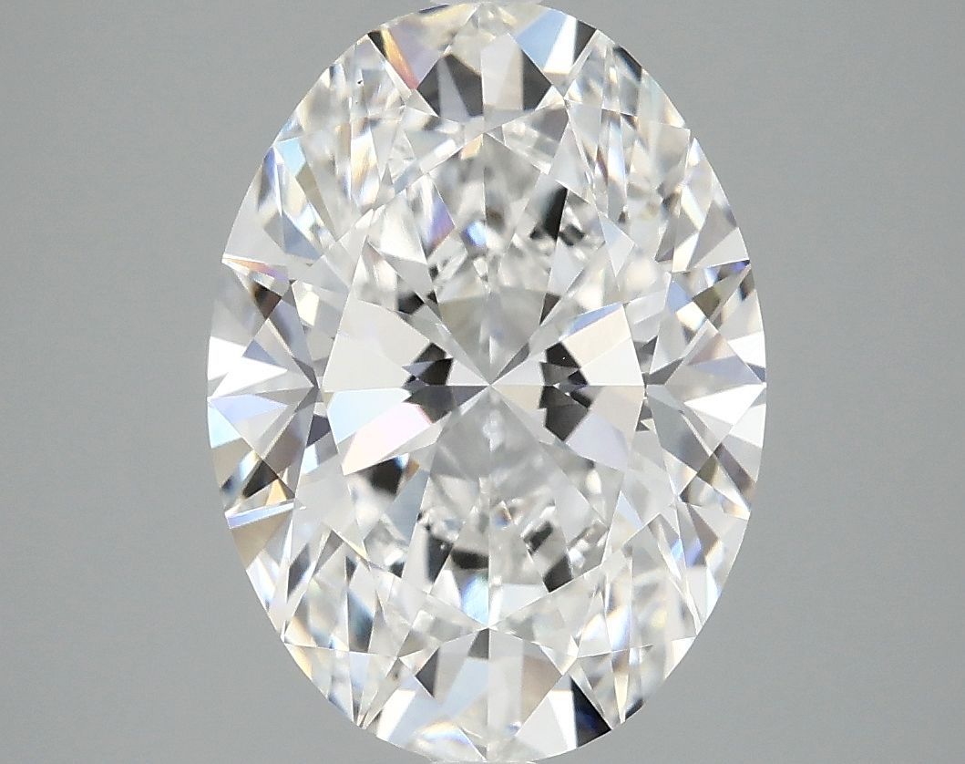 3.95 ct. oval Lab Grown Diamond front image