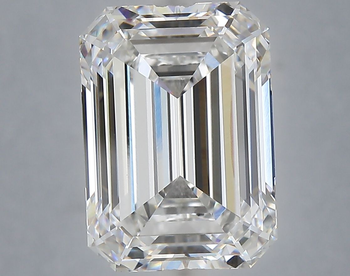 6.07 ct. emerald Lab Grown Diamond front image