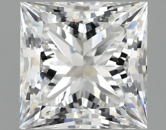 2.10 ct. princess Lab Grown Diamond front image