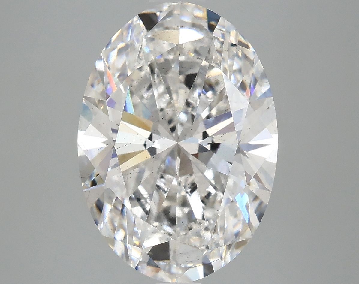 5.05 ct. oval Lab Grown Diamond front image