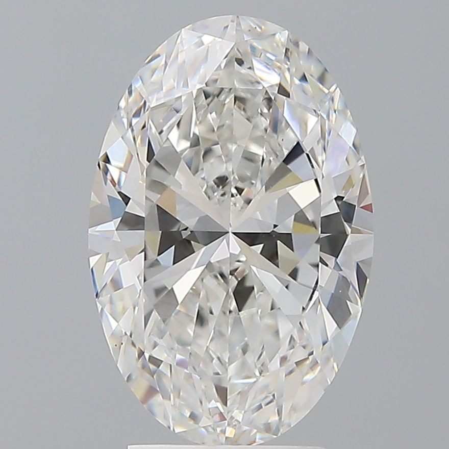 3.60 ct. oval Lab Grown Diamond front image